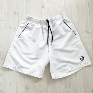 Sergio Tacchini Men's White Tennis Shorts Size Large